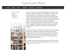 Tablet Screenshot of lazinbooks.com